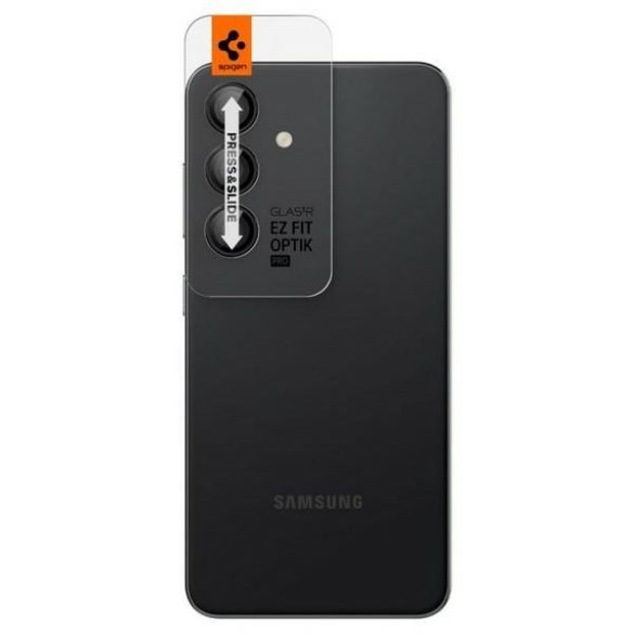 Spigen Optik.Tr Samsung S24+ S926 "EZ FIT" lencse védő fólia 2db