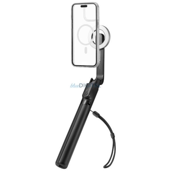 Spigen S580W MagSafe Bluetooth szelfibot és tripod - fekete