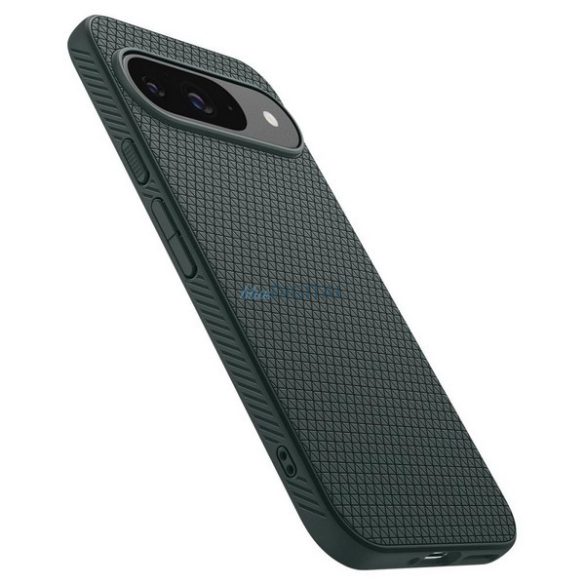 Spigen Liquid Air tok Google Pixel 9/9 Pro - sötétzöld