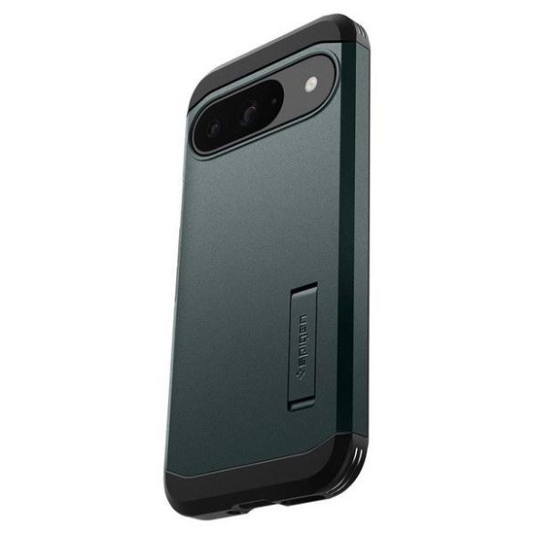 Spigen Tough Armor tok Google Pixel 9/9 Pro - sötétzöld