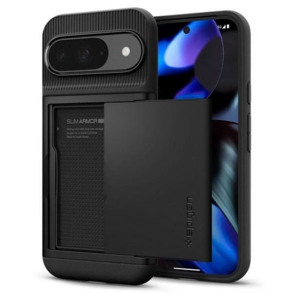 Spigen Slim Armor CS tok Google Pixel 9/ 9 Pro - fekete