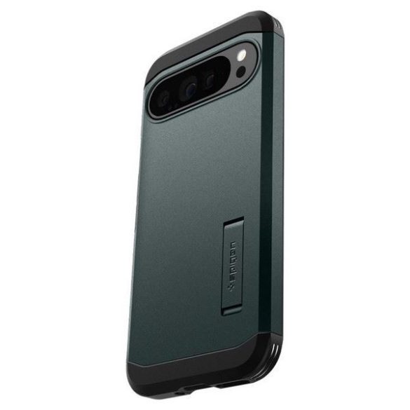 Spigen Tough Armor tok Google Pixel 9 Pro XL - sötétzöld