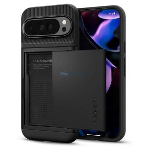 Spigen Slim Armor CS tok Google Pixel 9 Pro XL - fekete