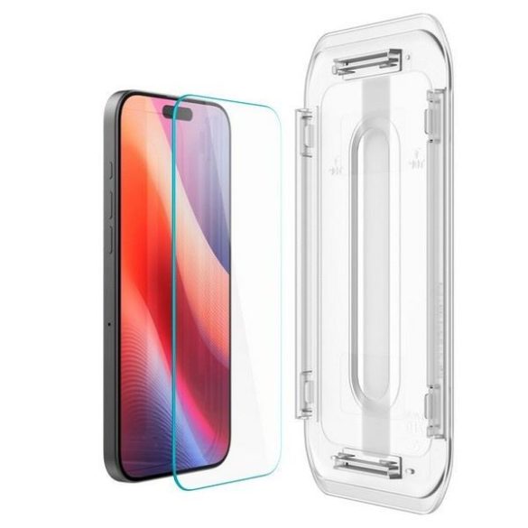 Spigen Glas.tR ”EZ FIT” üvegfólia felhelyezést segítő kerettel iPhone 16 Pro Max (2 db)