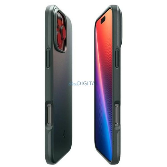 Spigen Thin Fit MagSafe tok iPhone 16 Pro Max - sötétzöld