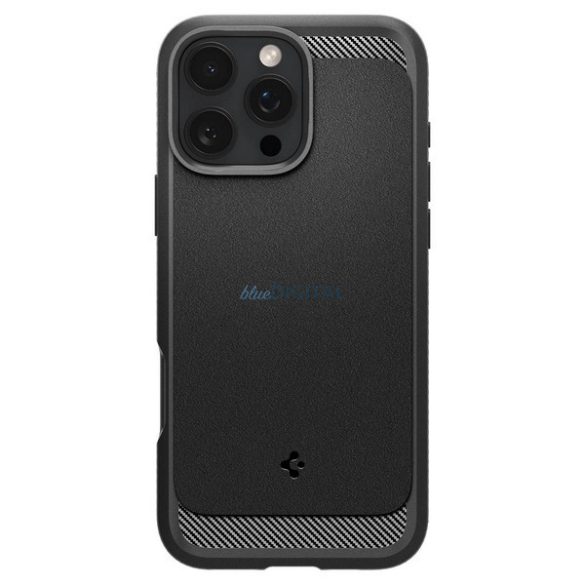 Spigen Rugged Armor tok iPhone 16 Pro Max - fekete