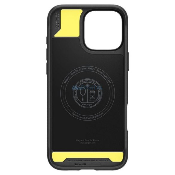 Spigen Rugged Armor tok iPhone 16 Pro Max - fekete