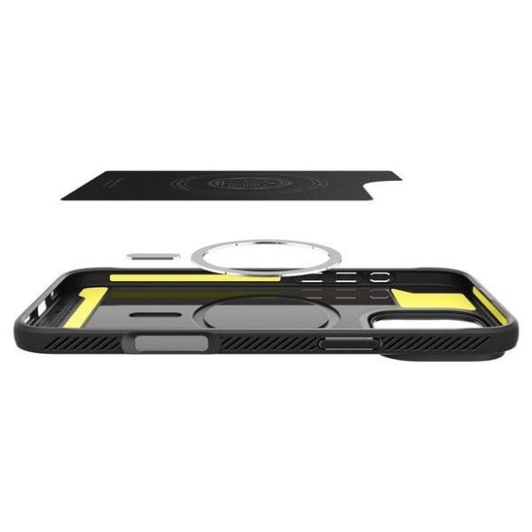 Spigen Rugged Armor tok iPhone 16 Pro Max - fekete