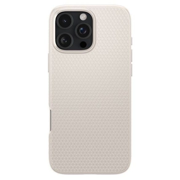 Spigen Liquid Air tok iPhone 16 Pro Max - bézs