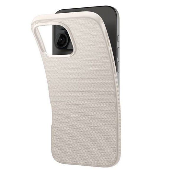 Spigen Liquid Air tok iPhone 16 Pro Max - bézs