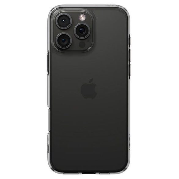 Spigen Ultra Hybrid tok iPhone 16 Pro Max - átlátszó szürke szegéllyel