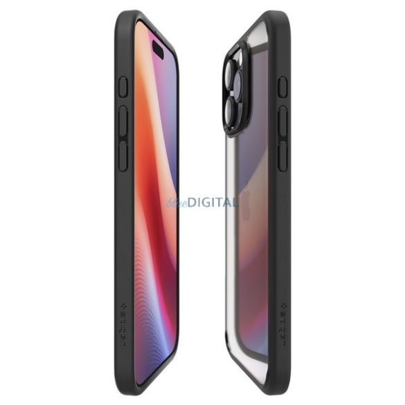 Spigen Ultra Hybrid tok iPhone 16 Pro Max - fekete