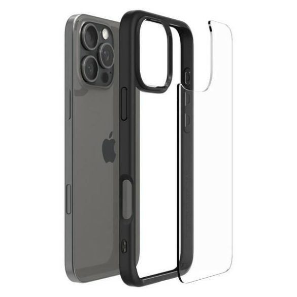 Spigen Ultra Hybrid tok iPhone 16 Pro Max - fekete