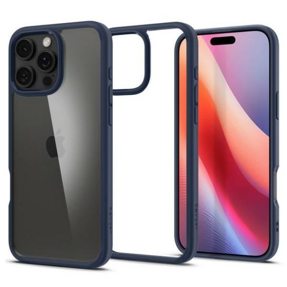 Spigen Ultra Hybrid tok iPhone 16 Pro Max - tengerészkék