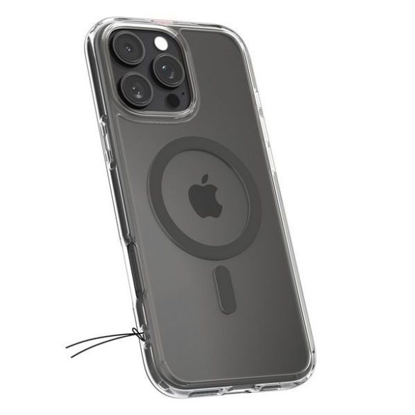 Spigen Ultra Hybrid MagSafe tok iPhone 16 Pro Max - átlátszó szürke mintával