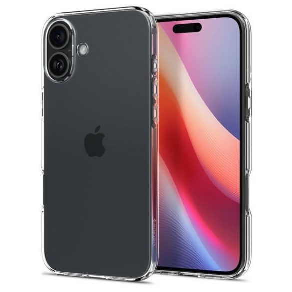 Spigen Liquid Crystal tok iPhone 16 Plus - átlátszó