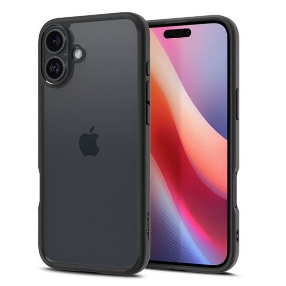 Spigen Ultra Hybrid tok iPhone 16 Plus - fekete