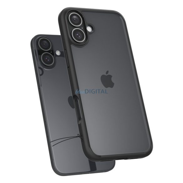 Spigen Ultra Hybrid tok iPhone 16 Plus - fekete