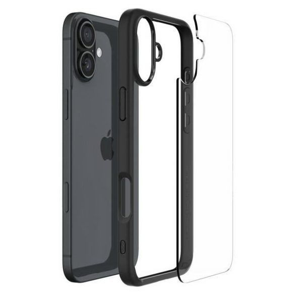 Spigen Ultra Hybrid tok iPhone 16 Plus - fekete