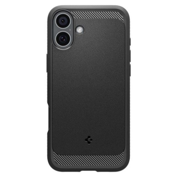 Spigen Rugged Armor tok iPhone 16 Plus - fekete