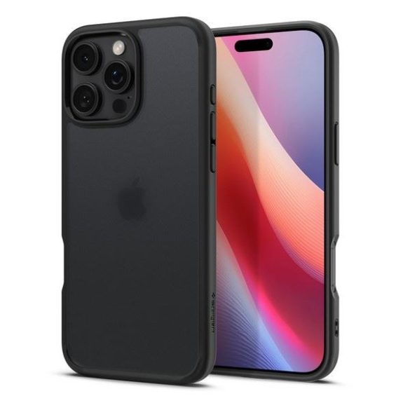 Spigen Ultra Hybrid tok iPhone 16 Pro - áttetsző fekete