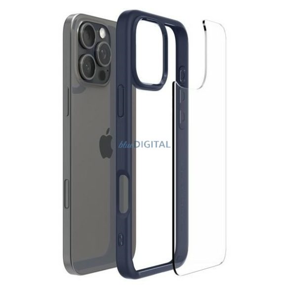 Spigen Ultra Hybrid tok iPhone 16 Pro - tengerészkék