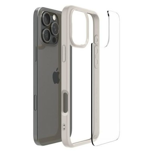 Spigen Ultra Hybrid tok iPhone 16 Pro - bézs