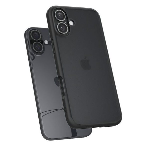 Spigen Ultra Hybrid tok iPhone 16 - áttetsző fekete