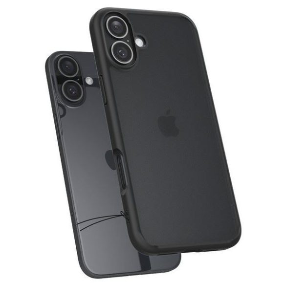 Spigen Ultra Hybrid tok iPhone 16 - áttetsző fekete