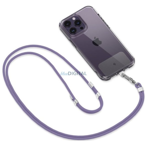 Spigen Universal Strap Set Crossbody & Wrist univerzális nyak- és csuklópánt szett - lila