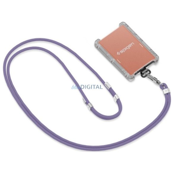 Spigen Universal Strap Set Crossbody & Wrist univerzális nyak- és csuklópánt szett - lila