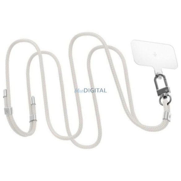 Spigen Universal Strap Set Crossbody & Wrist univerzális nyak- és csuklópánt szett - fehér