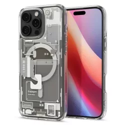   Spigen Ultra Hybrid MagSafe tok iPhone 16 Pro Max - világos zero-one mintás