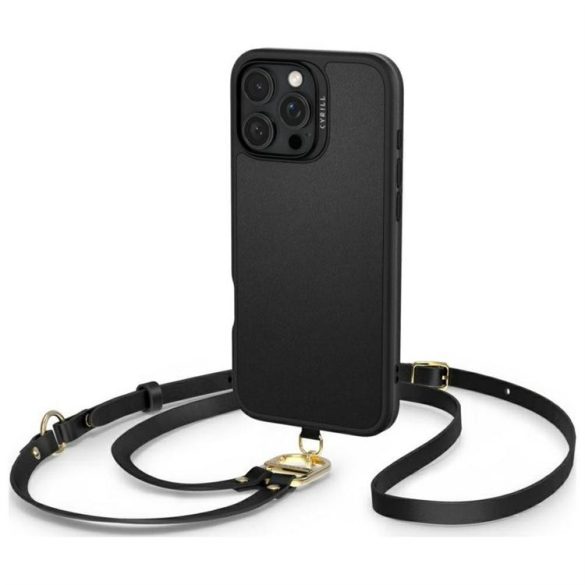 Spigen Cyrill Kajuk Classic Charm MagSafe-kompatibilis tok iPhone 16 Pro Max - fekete