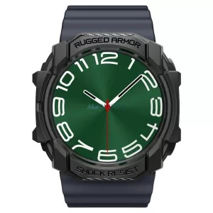 Spigen Rugged Armor tok Samsung Galaxy Watch Ultra 47mm - fekete