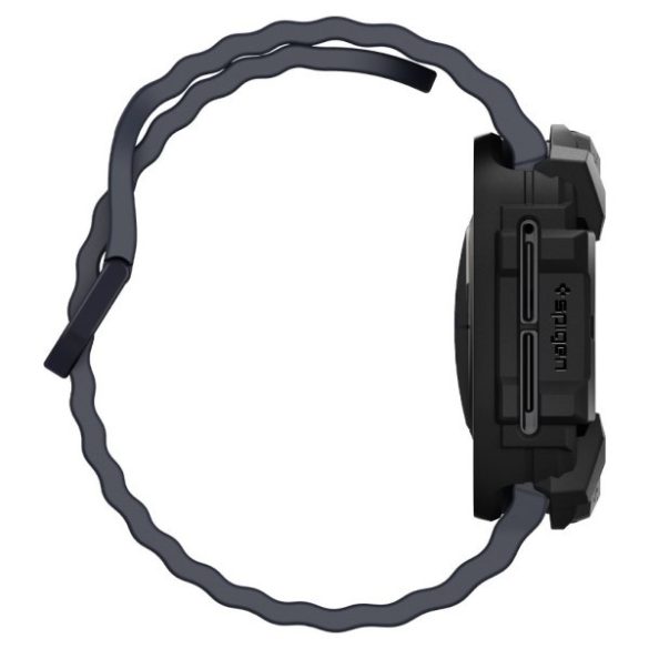 Spigen Rugged Armor tok + szíj Samsung Galaxy Watch Ultra 47mm - fekete