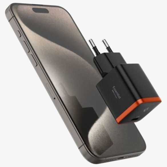 Spigen EE301EU ArcStation Essential hálózati töltő 1xUSB-C csatlakozással 30W - fekete