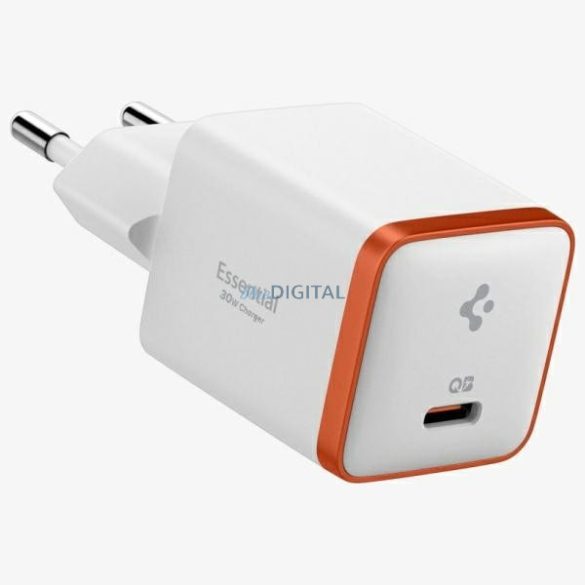 Spigen EE301EU ArcStation Essential hálózati töltő 1xUSB-C csatlakozással - fehér