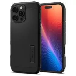   Spigen Tough Armor "T" MAG MagSafe-kompatibilis tok iPhone 16 Pro Max - fekete