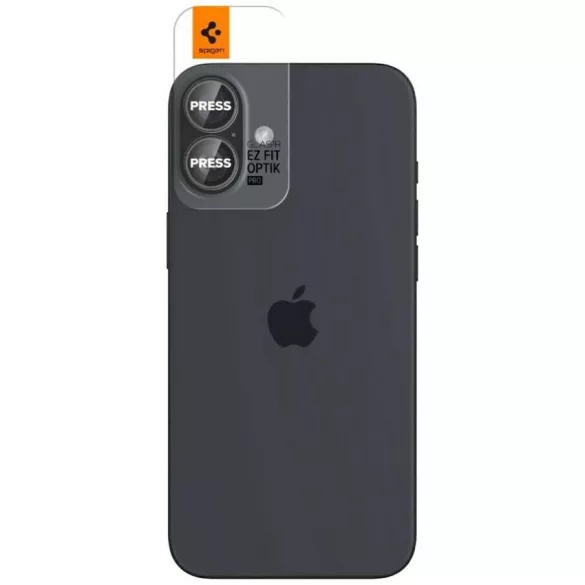 Spigen Glas.Tr Camera EZ FIT Optik Pro kamera objektív védelme Apple iPhone 17 / 16 Plus / 16 Tra számára