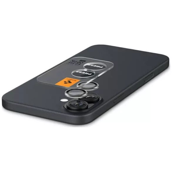 Spigen Glas.Tr Camera EZ FIT Optik Pro kamera objektív védelme Apple iPhone 17 / 16 Plus / 16 Tra számára