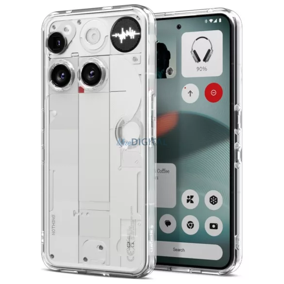 Spigen Ultra Hybrid tok Nothing Phone 3, átlátszó