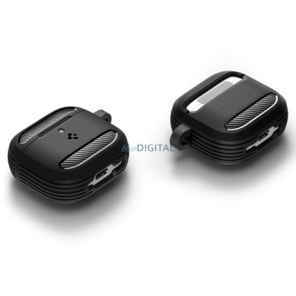 Spigen Rugged Armor tok AirPods 4 - fekete