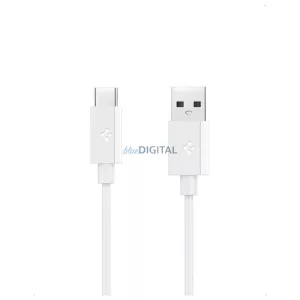Spigen EB6020AC Essential USB-C – USB-A kábel, 60 W, 2 m, fehér