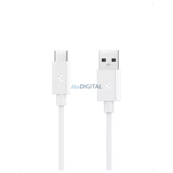 Spigen EB6020AC Essential USB-C – USB-A kábel, 60 W, 2 m, fehér
