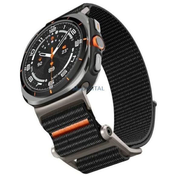 Spigen DuraPro Flex csereszíj Samsung Galaxy Watch Ultra 47mm - fekete