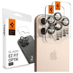   Spigen GLAS.TR EZ-FIT OPTIK kamera lencse védő fólia iPhone 16 Pro/16 Pro Max - 2 db