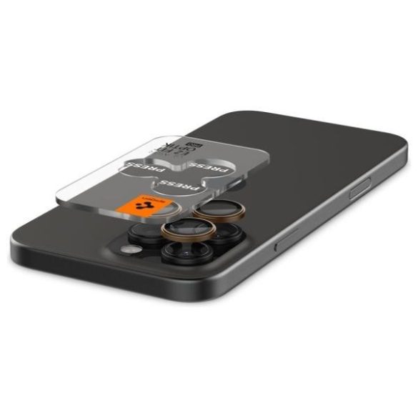 Spigen GLAS.TR EZ-FIT OPTIK kamera lencse védő fólia iPhone 16 Pro/16 Pro Max - 2 db