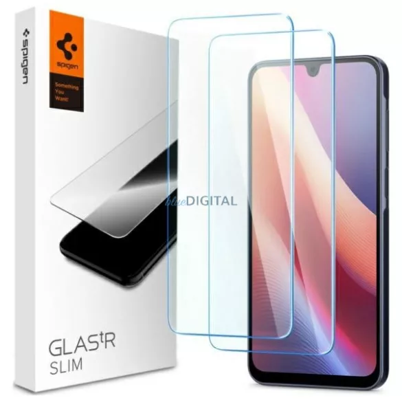 Spigen GLAS.TR"EZ FIT" edzett üveg kijelzővédő felhelyezést segítő kerettel Samsung Galaxy A16 4G/5G - 2db