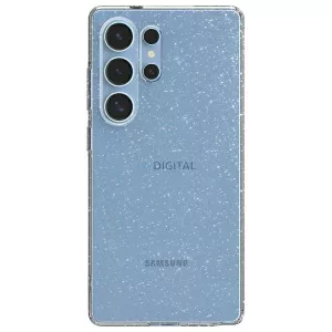 Spigen folyékony Crystal csillámos tok Samsung Galaxy S25 Ultra, átlátszó